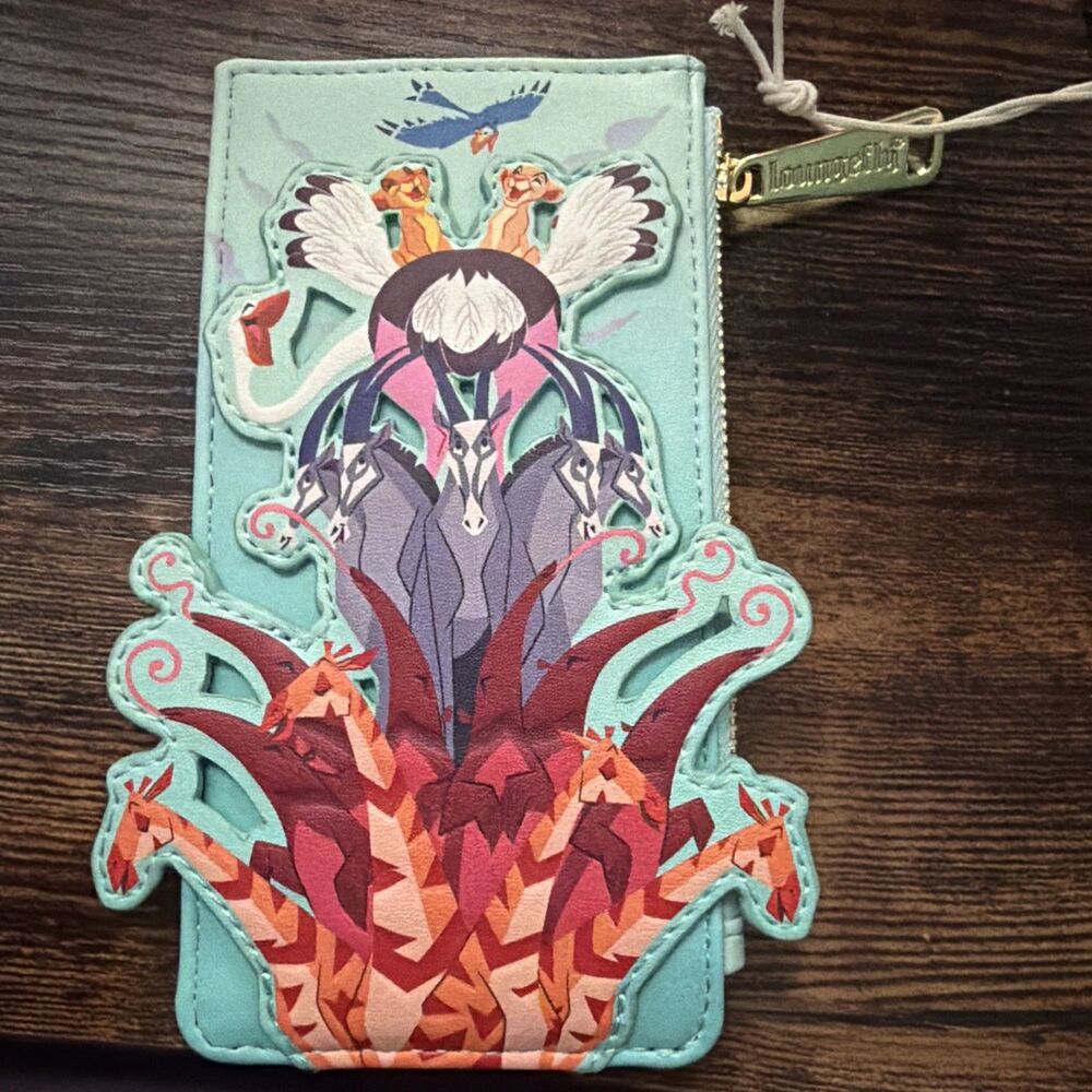 Loungefly Disney Lion King Large Cardholder Wallet - Picture 2 of 7
